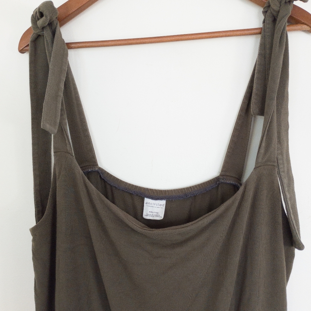 Encircled The Comfy Convertible Jumpsuit Green Size 2XL - Picture 4 of 10